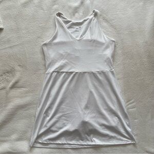 GAP White GapFit Athletic Dress